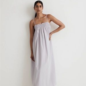 Madewell Poplin A-line dress